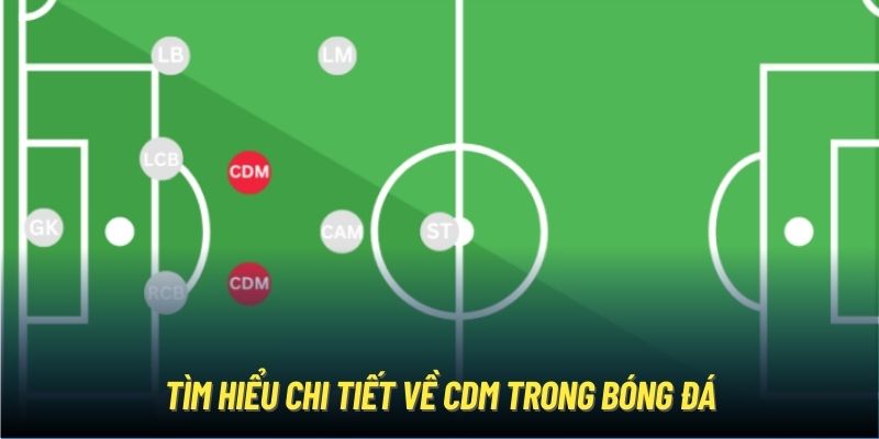 Tìm hiểu chi tiết về CDM trong bóng đá